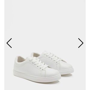 White sneakers